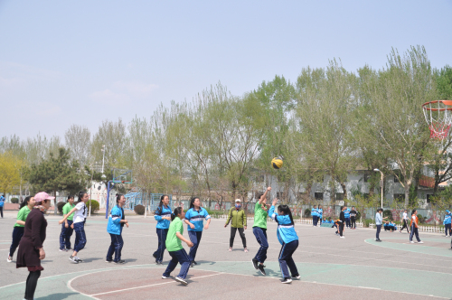 锦州三中举行篮球比赛